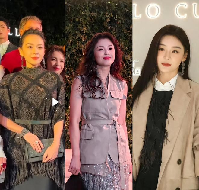 全程挨紧大佬展社交功底章子怡表情耐人寻味Bsports必一体育刘涛参加BC晚宴(图13)